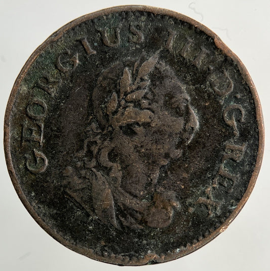 1806 Irish Farthing Coin | Fine Collectable Grade