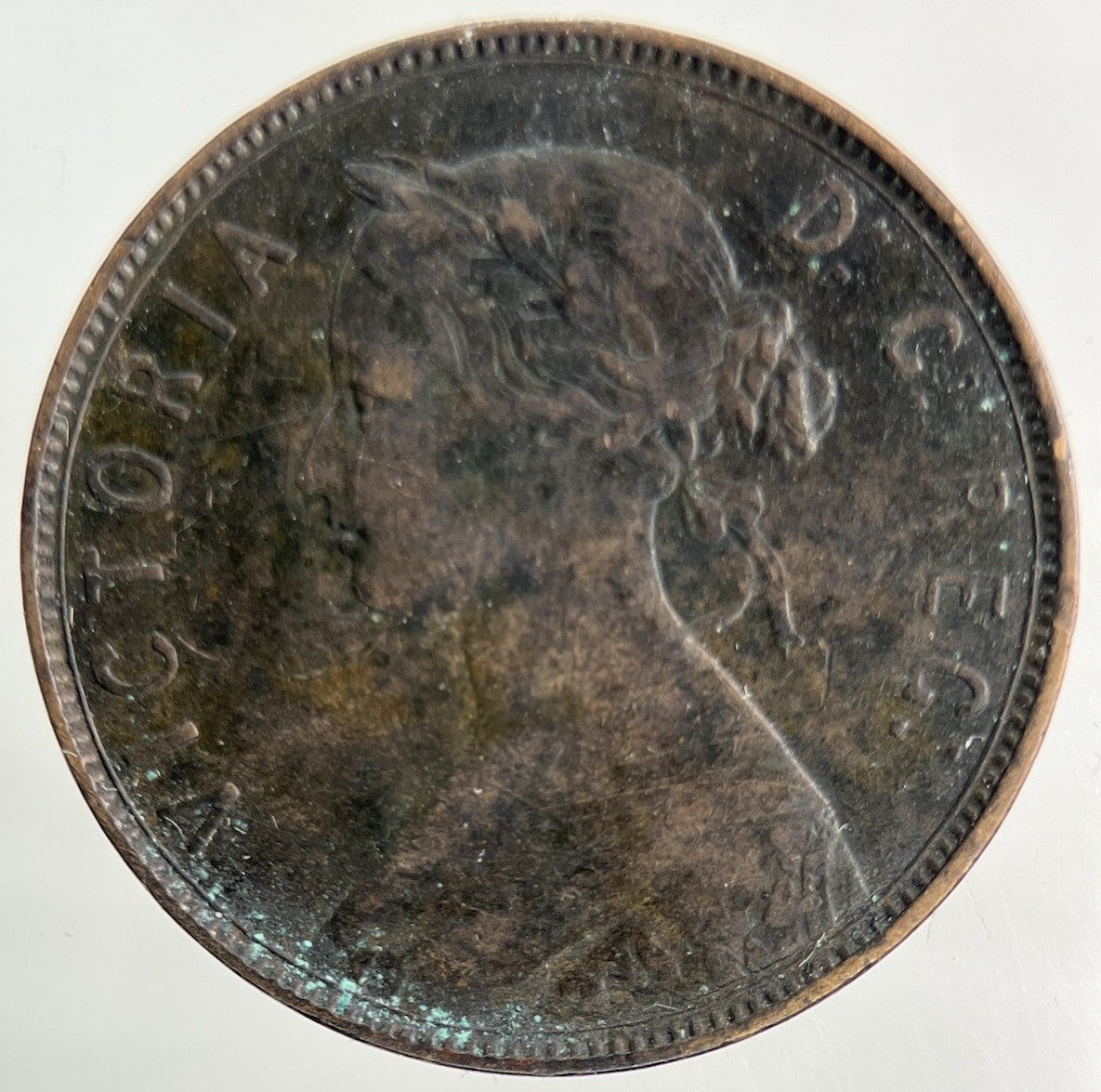 1890 Canada New - Foundland One Cent Coin | Fine Collectable Grade