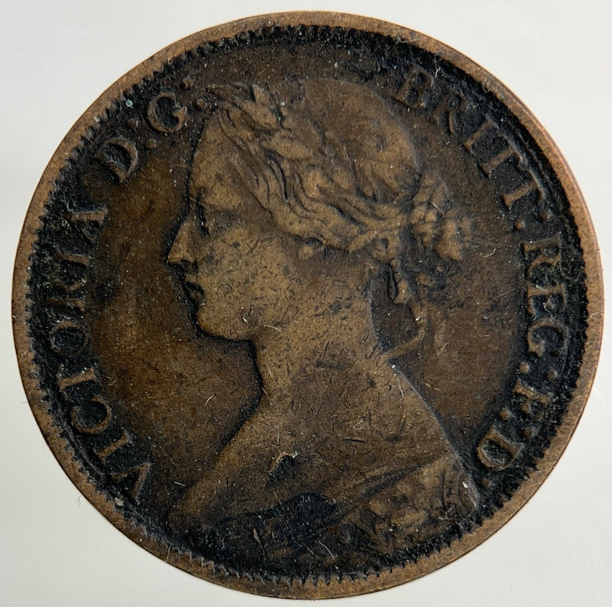 1861 Victoria Farthing Coin | Collectable Grade