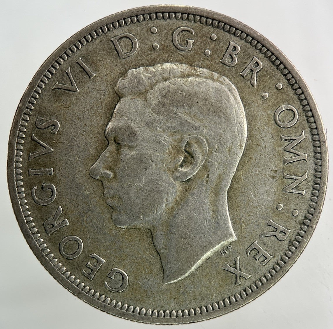 1946 George VI Half - Crown Silver Coin | Fine Collectable Grade
