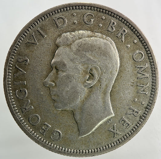 1946 George VI Half - Crown Silver Coin | Fine Collectable Grade