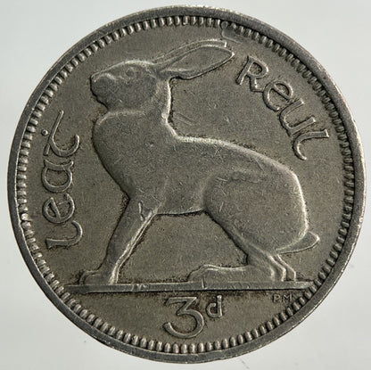 1948 Irish Threepence Coin | Fine Collectable Grade
