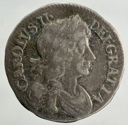 1679 Charles II 2nd Maundy Four - Pence Silver Coin | Fine Collectable Grade