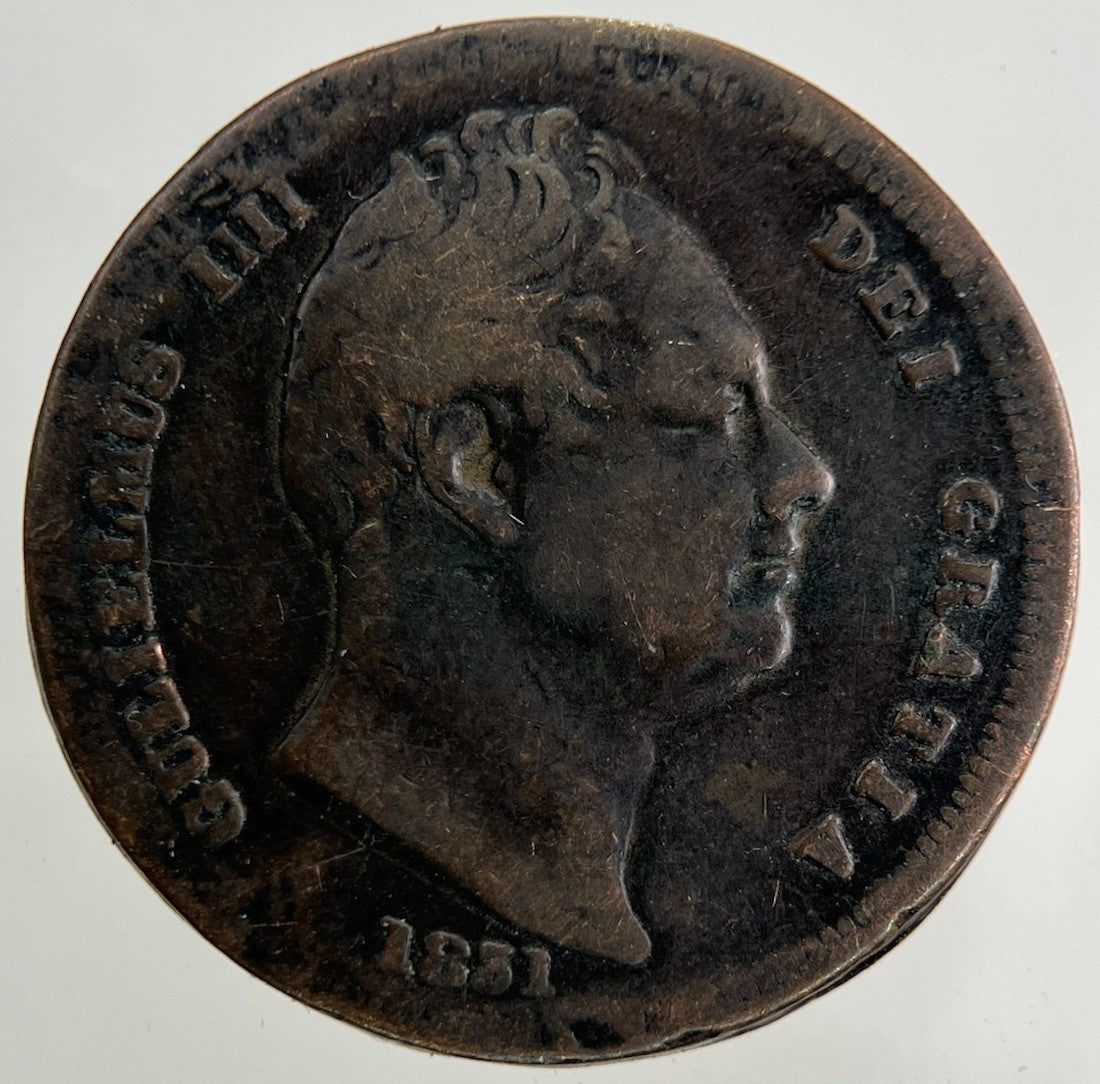1831 William IV Farthing Coin | Collectable Grade