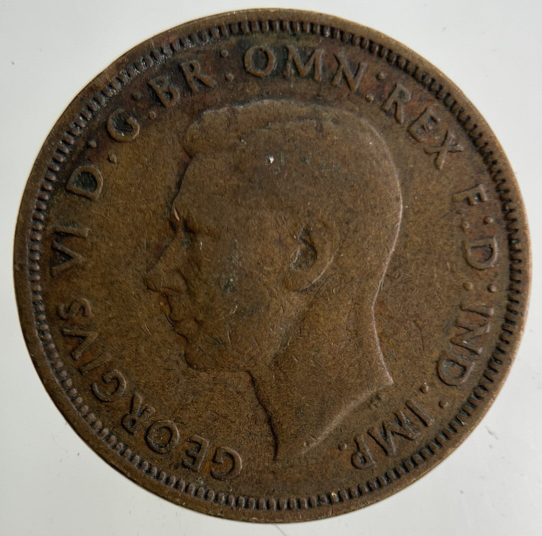 1943 George VI Half - Penny Coin | Collectable Grade
