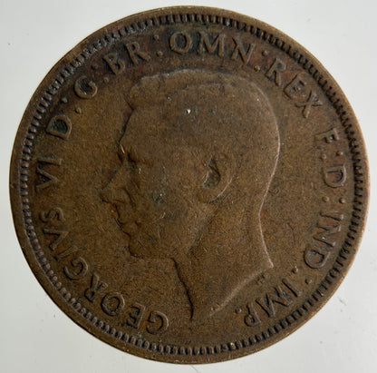 1943 George VI Half - Penny Coin | Collectable Grade