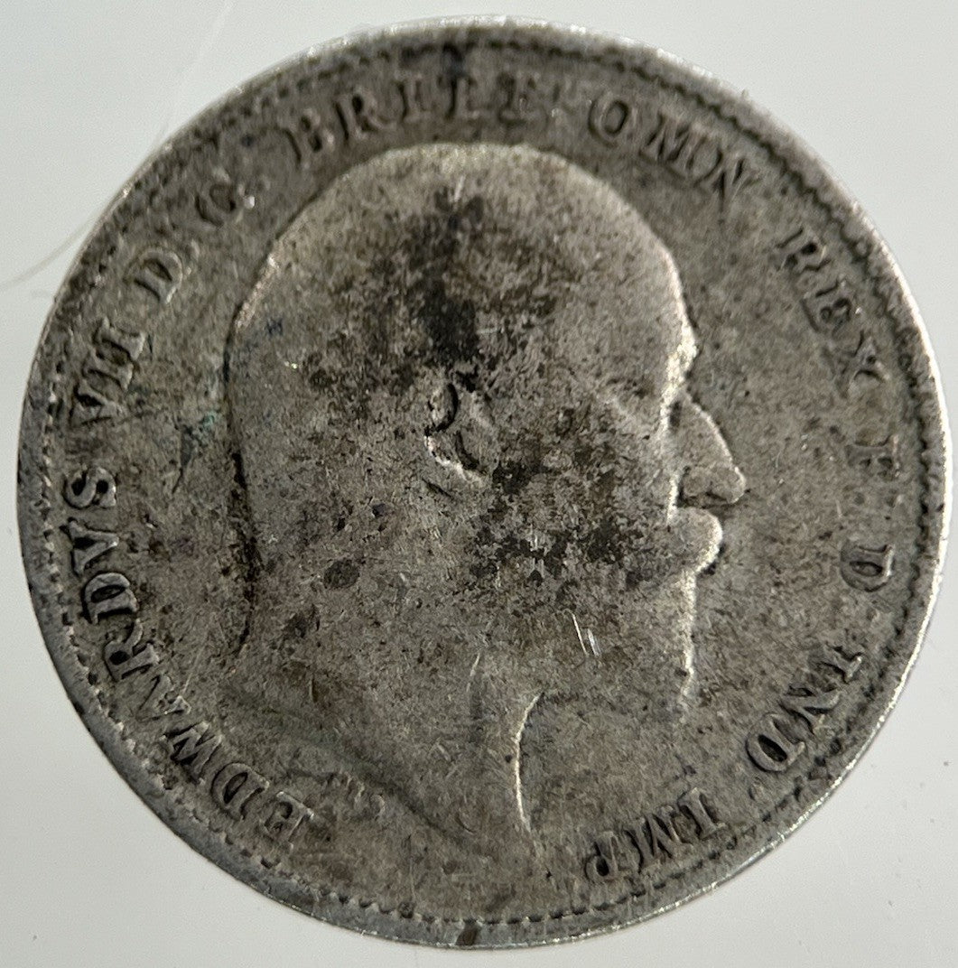 1909 Edward VII Threepence Silver Coin | Fine Collectable Grade