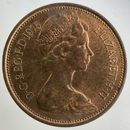1975 Elizabeth II 2nd 2p Two - Pence Coin | Fine Collectable Grade