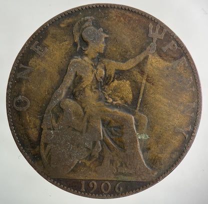 1906 Edward VII One Penny Coin | Collectable Grade