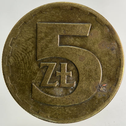 1976 Poland 5 Zloty Zlotych Coin | Fine Collectable Grade