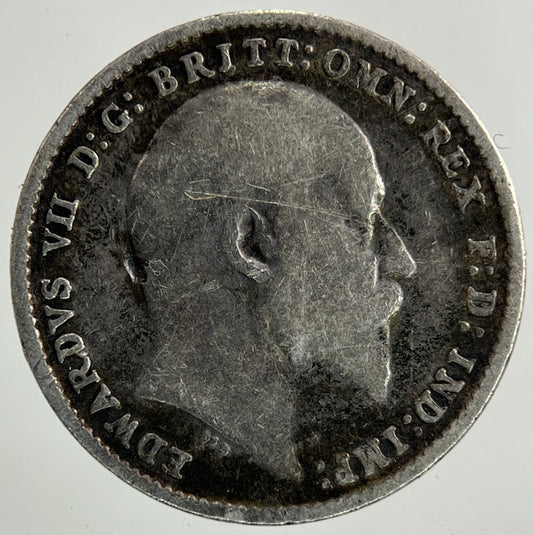 1906 Edward VII Threepence Silver Coin | Collectable Grade
