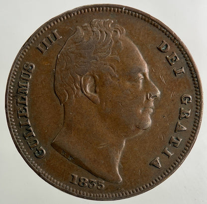 1835 William IV Farthing Coin | Fine Collectable Grade