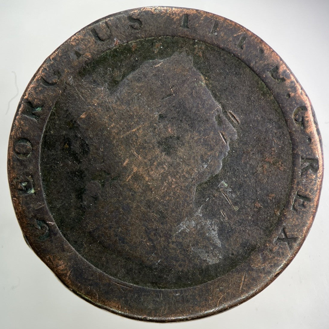 1797 George III 3rd Cartwheel One Penny Coin | Collectable Grade