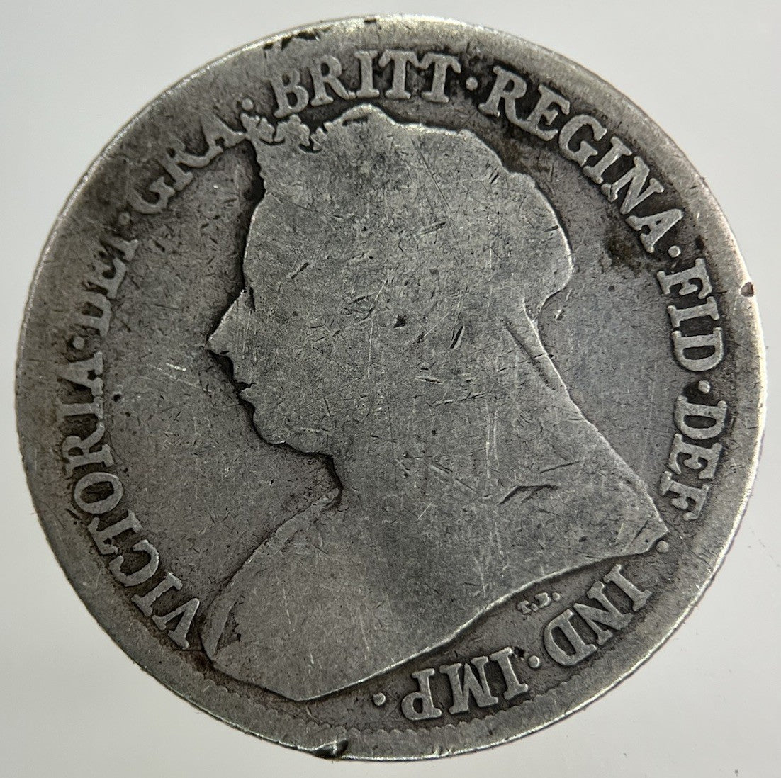1895 Victoria Shilling Silver Coin | Collectable Grade