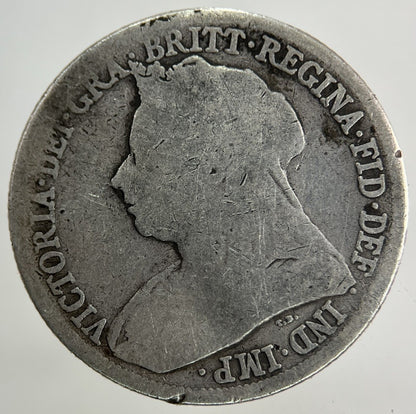 1895 Victoria Shilling Silver Coin | Collectable Grade