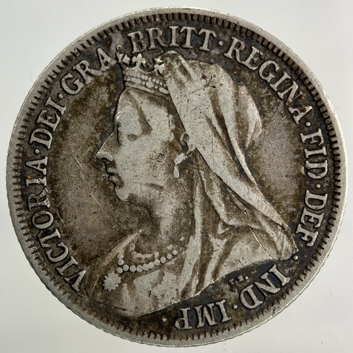 1899 Victoria Shilling Silver Coin | Fine Collectable Grade
