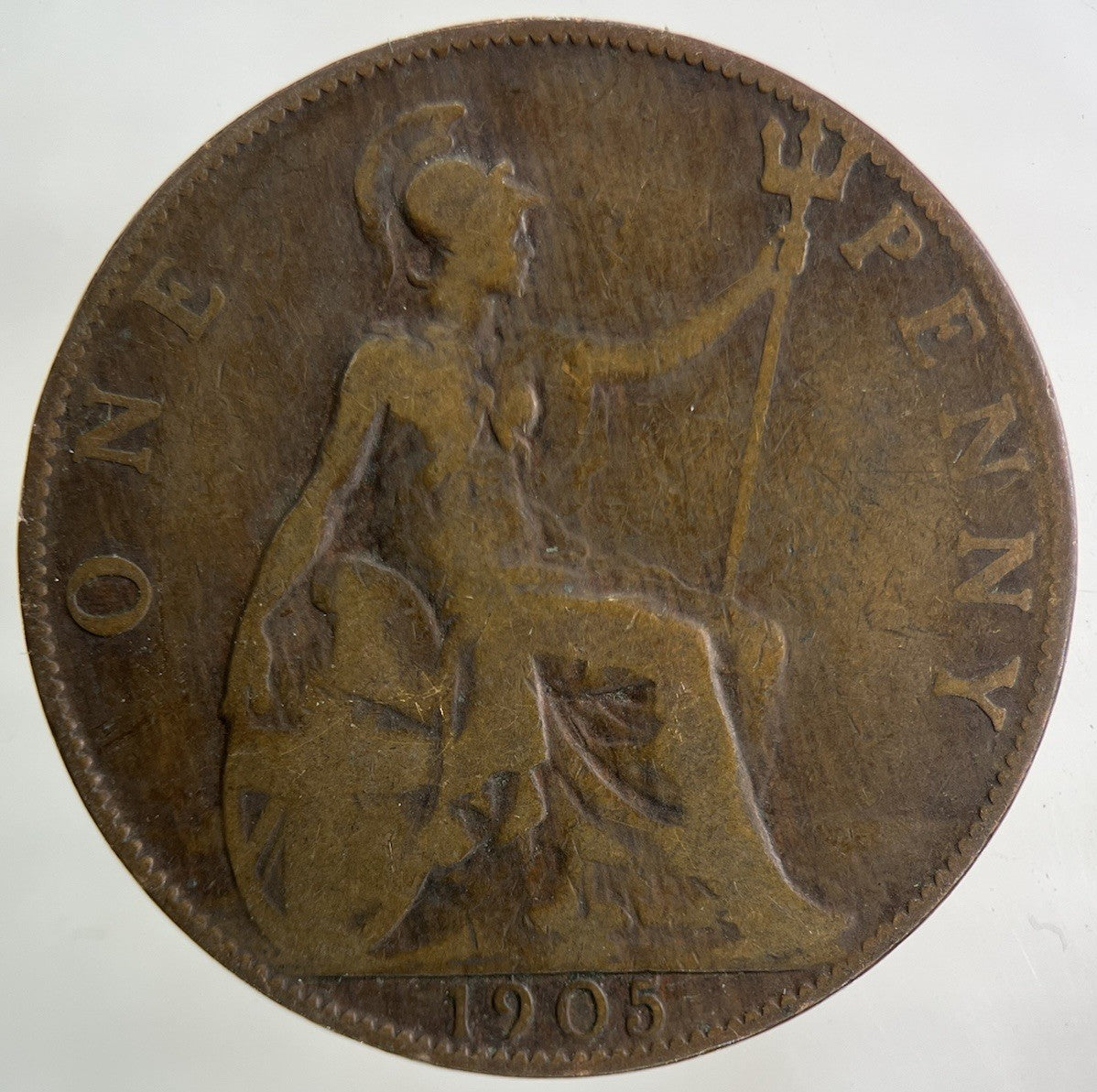 1905 Edward VII One Penny Coin | Collectable Grade