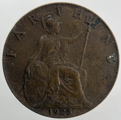 1925 George V Farthing Coin | Collectable Grade