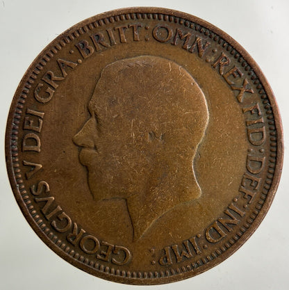 1929 George V Half - Penny Coin | Collectable Grade