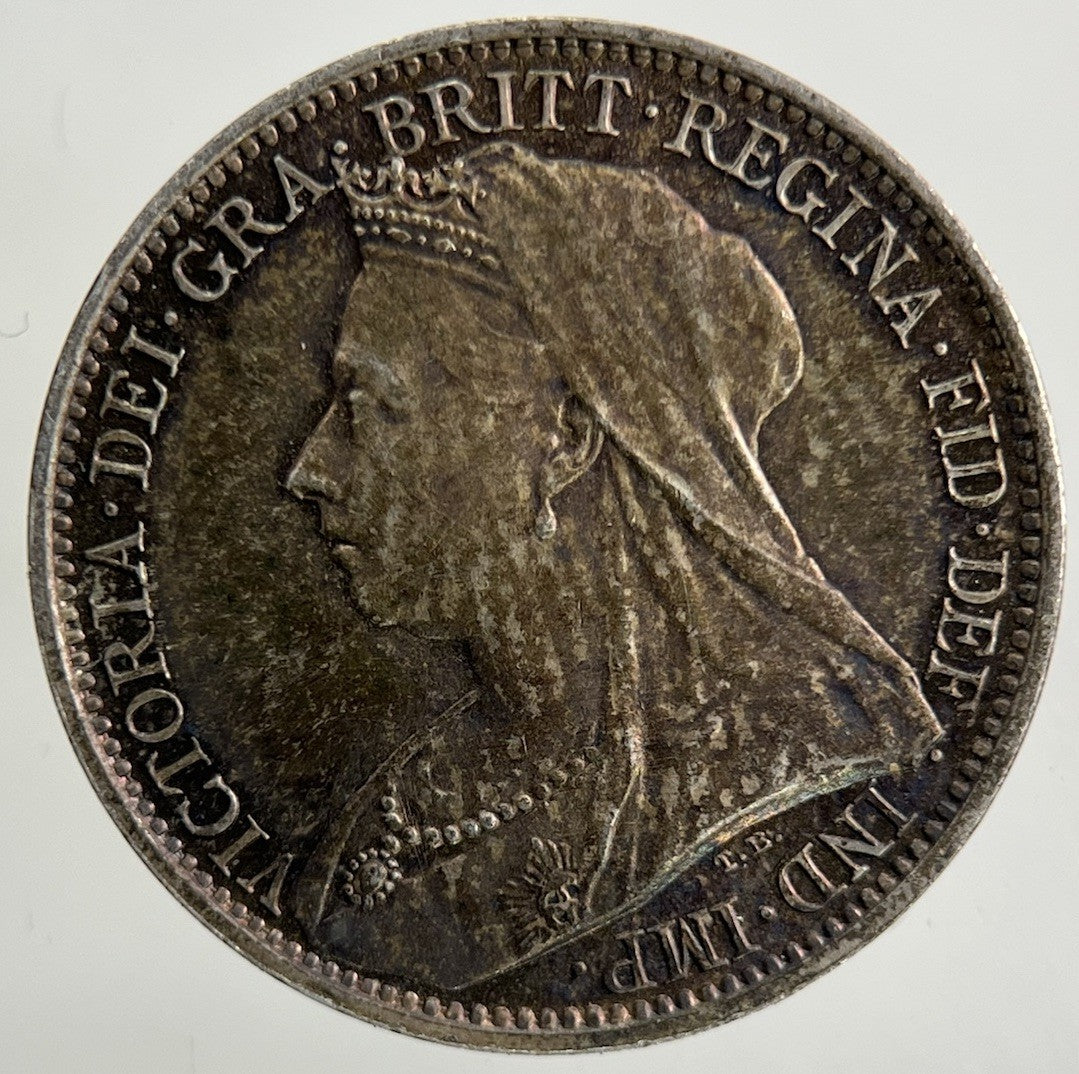 1898 Victoria Maundy Four - Pence Silver Coin | Very High Grade
