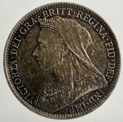 1898 Victoria Maundy Four - Pence Silver Coin | Very High Grade