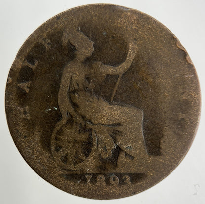 1893 Victoria Half - Penny Coin | Collectable Grade