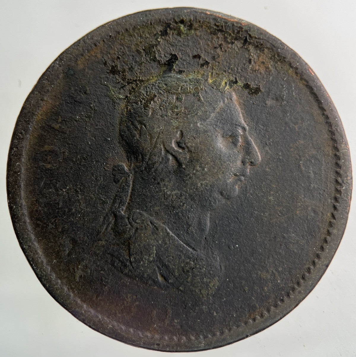 1806 George III 3rd One Penny Coin | Fair Grade