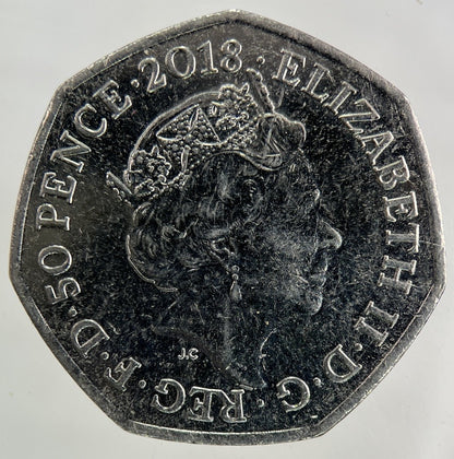2018 Representation Of The People Act 50p Fifty - Pence Coin | Collectable Grade