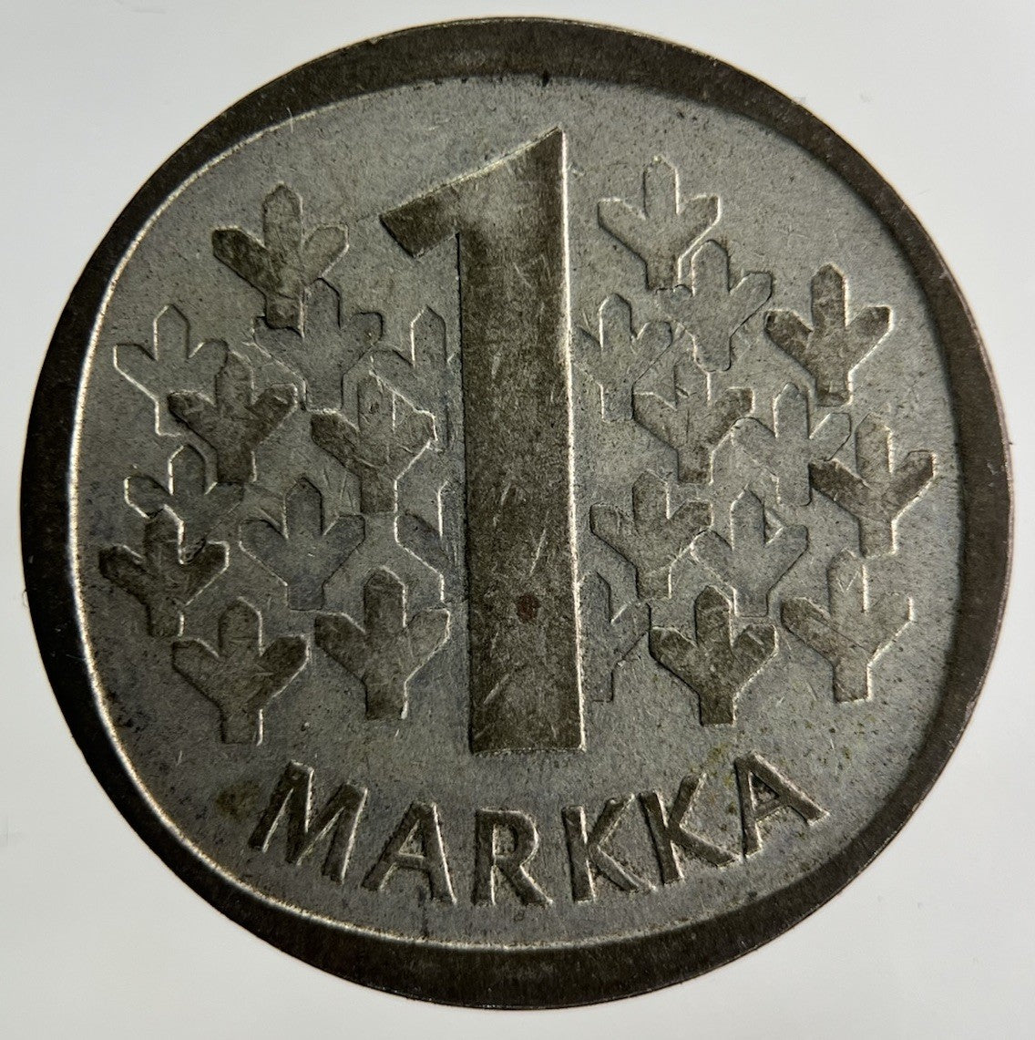 1965 Finland 1 Markka Silver Coin | Fine Collectable Grade