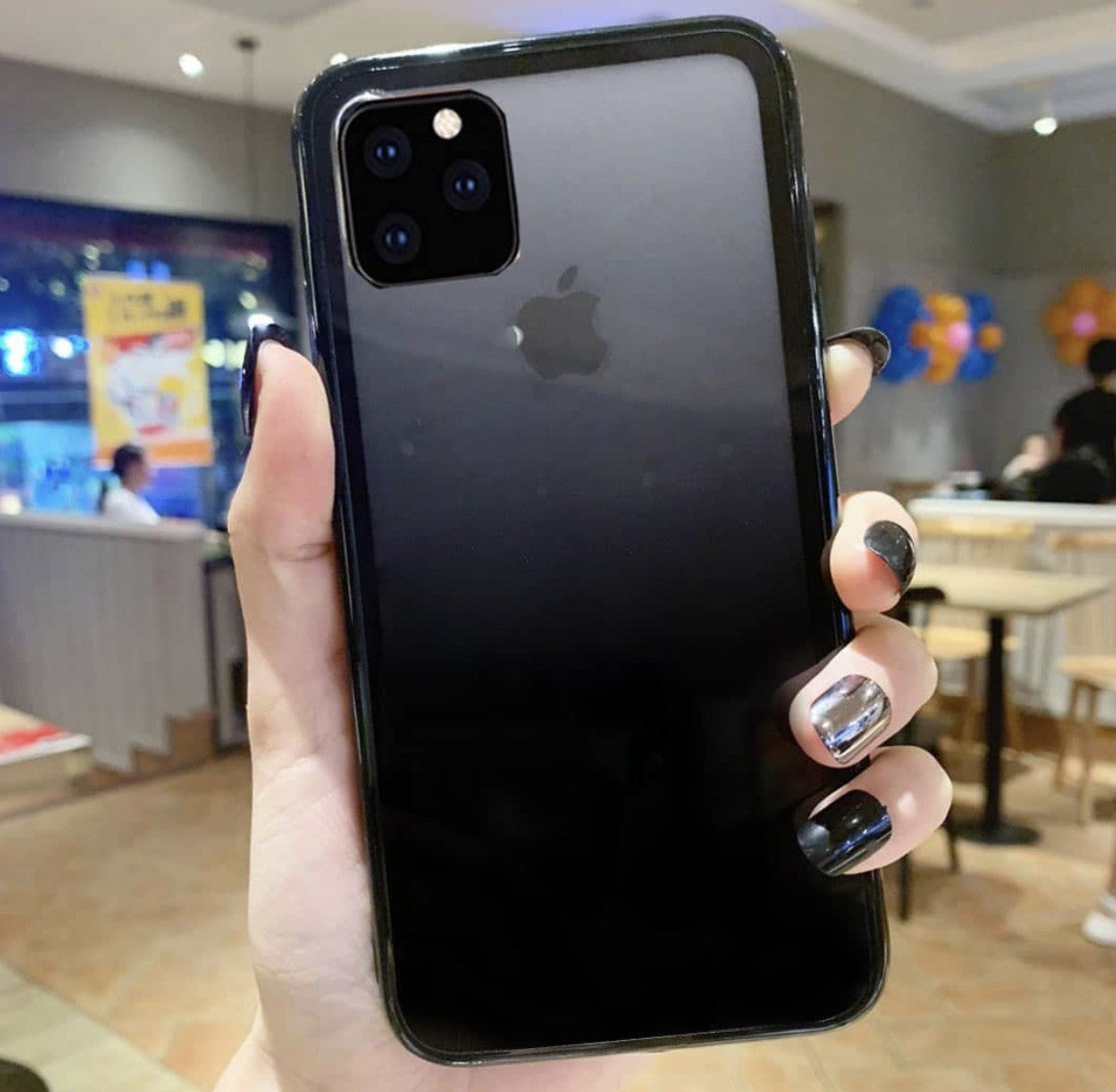 iPhone 6 / 6s Black Gradient Bumper Shockproof Protective Phone Case