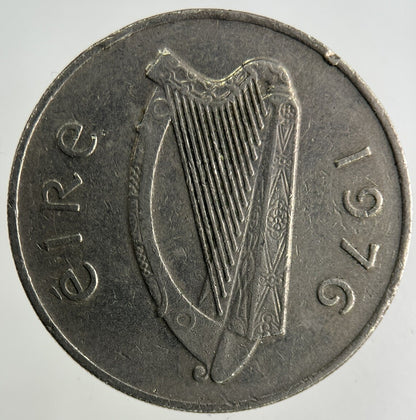 1976 Irish 10p Ten - Pence Coin | Fine Collectable Grade