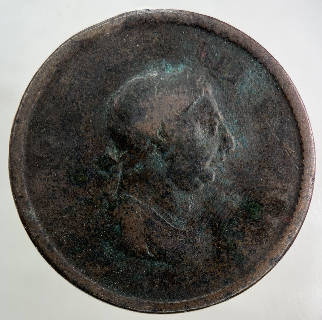 1807 George III 3rd One Penny Coin | Fair Grade