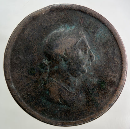 1807 George III 3rd One Penny Coin | Fair Grade