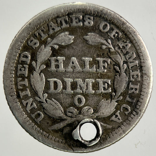 1853 - O US USA Half Dime Silver Coin | Collectable Grade