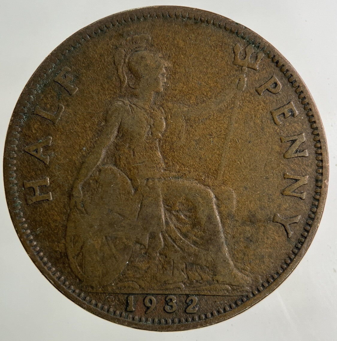 1932 George V Half - Penny Coin | Collectable Grade