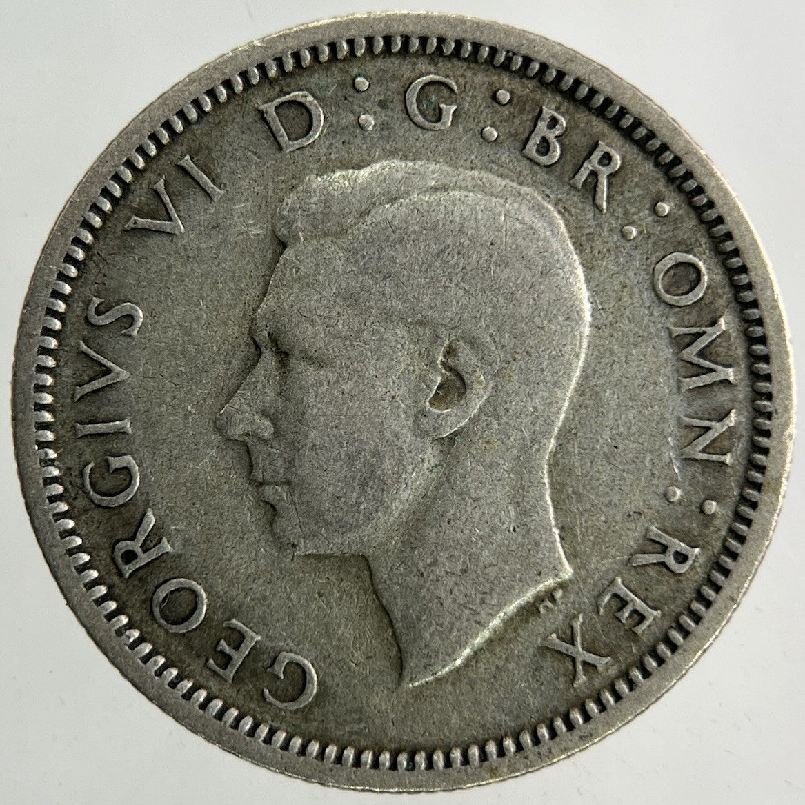 1937 George VI Sixpence Silver Coin | Fine Collectable Grade