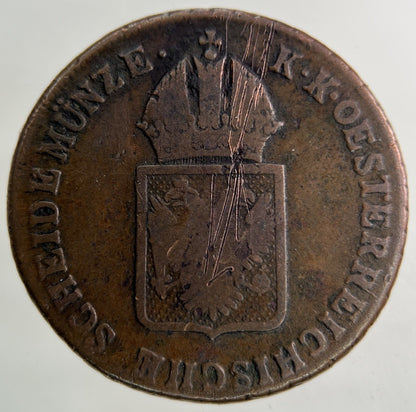 1816 Austria Ein Kreuzer Coin | Collectable Grade