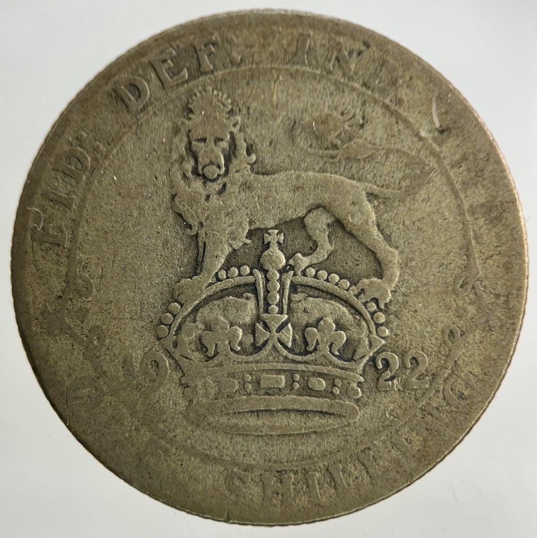 1922 George V Shilling Silver Coin | Collectable Grade