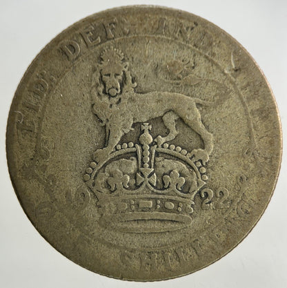 1922 George V Shilling Silver Coin | Collectable Grade