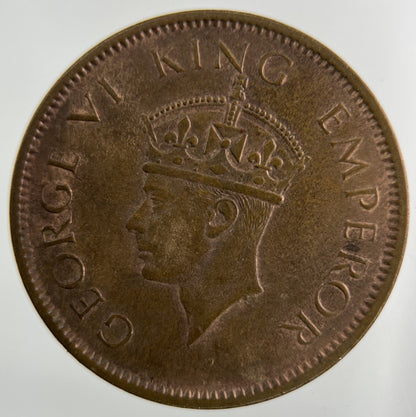1940 India Quarter 1/4 Anna Coin | Fine Collectable Grade