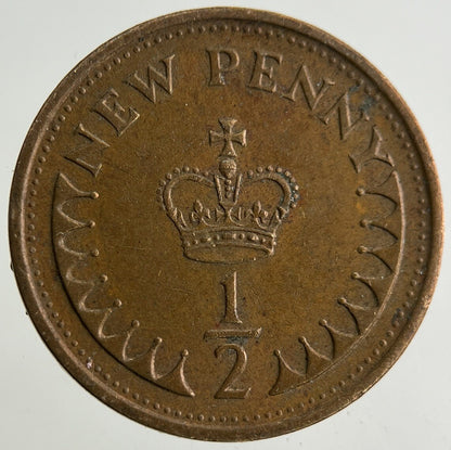 1979 Elizabeth II 2nd New 1/2 Half - Penny Coin | Fine Collectable Grade