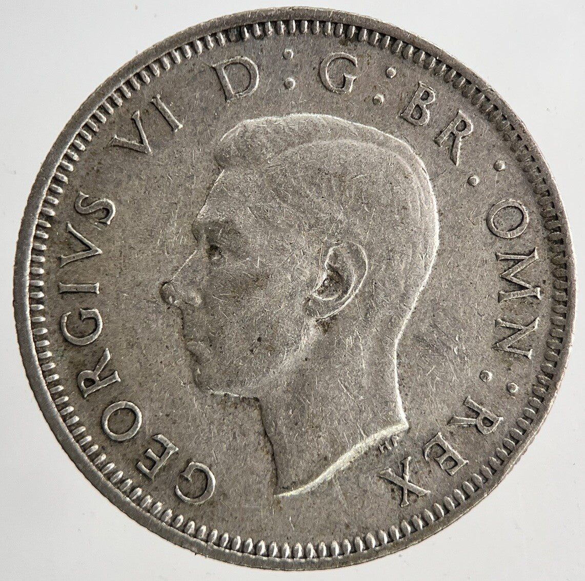 1943 George VI British Shilling Silver Coin | Fine Collectable Grade | a9022