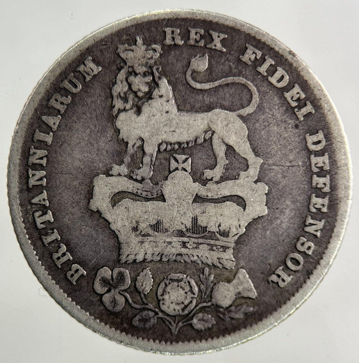 1826 George IV Shilling Silver Coin | Fine Collectable Grade
