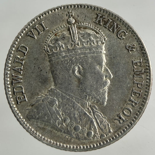 1910 East Africa 25 Cents Silver Coin | Very High Grade