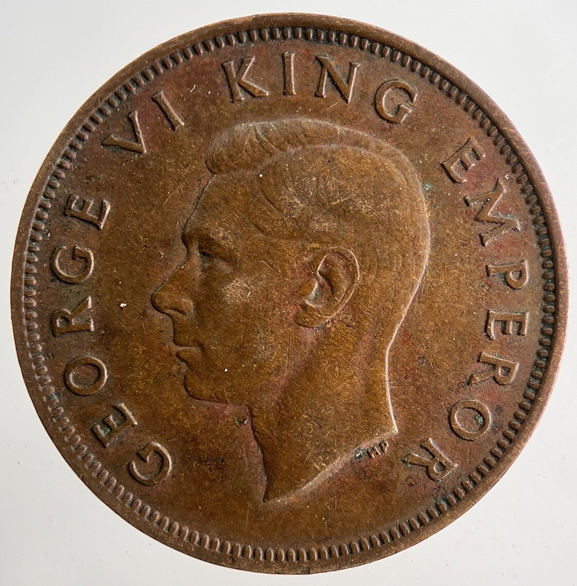 1947 New Zealand Half - Penny Coin | Very High Grade | a9660