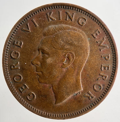 1947 New Zealand Half - Penny Coin | Very High Grade | a9660