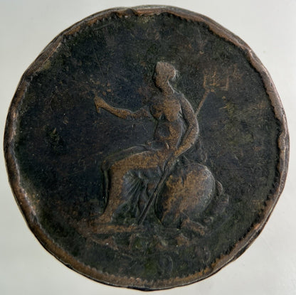 1799 George III 3rd Half - Penny Coin | Fair Grade