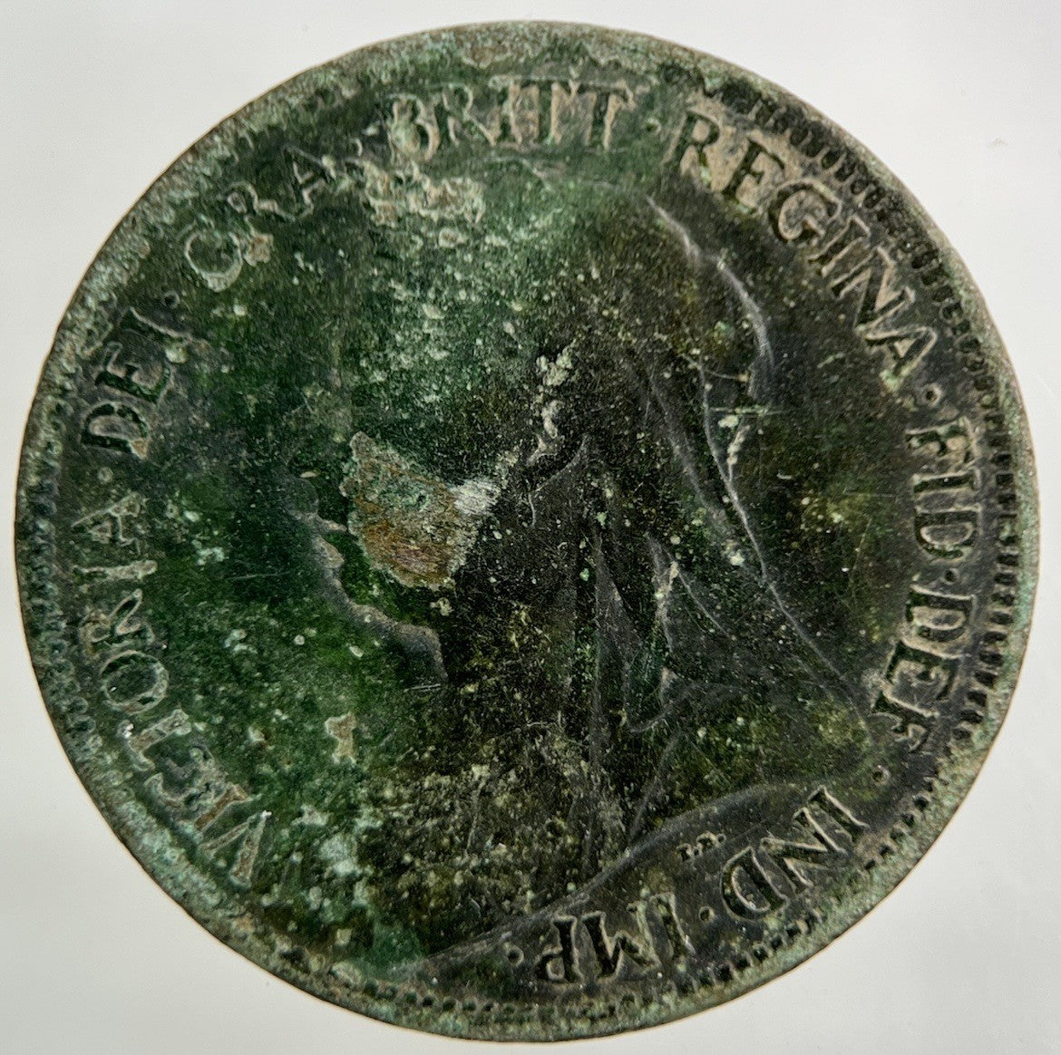 1895 Victoria Half - Penny Coin | Collectable Grade