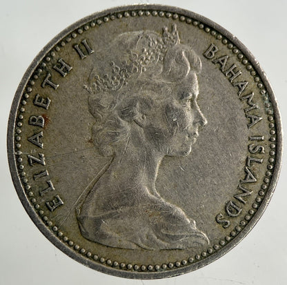 1969 Bahamas 5 Cents Coin | Fine Collectable Grade