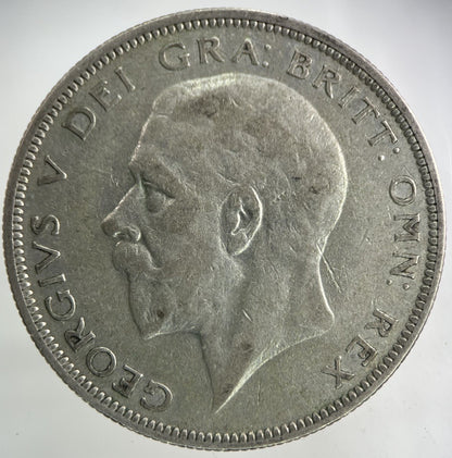 1936 George V Half - Crown Silver Coin | Fine Collectable Grade